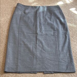 White House Black Market Charcoal Pencil Skirt